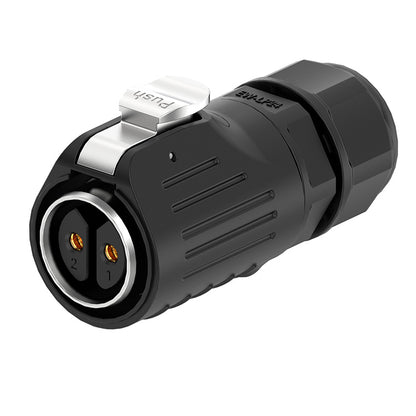 EW LP24 2Pin Waterproof Aviation Connector Cable Plug