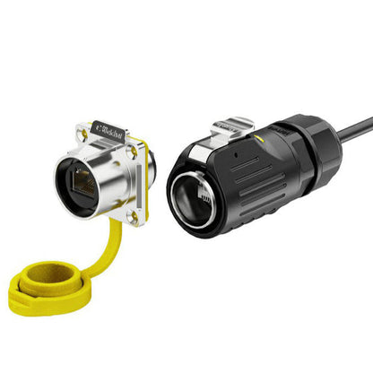 EW LP24 Waterproof RJ45 Connector Flange