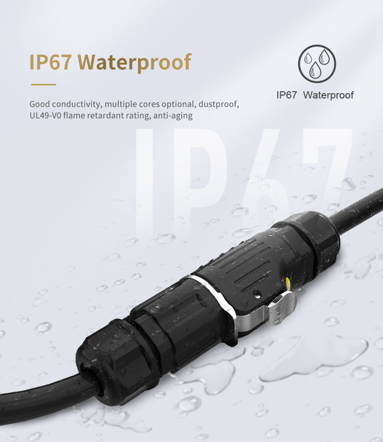 EW LP24 Waterproof RJ45 Circular Connectors