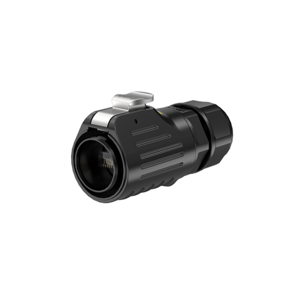 EW LP24 RJ45 Panel Connector Waterproof Plastic