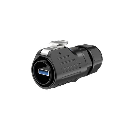 EW LP24 Panel Waterproof USB Connectors Plastic