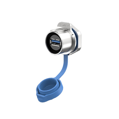 EW LP24 Waterproof USB Connectors Panel Metal