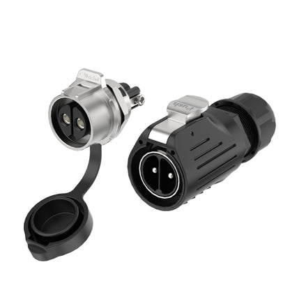 EW LP28 2 Pin Industrial Panel Mount Connector