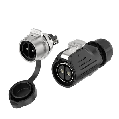 EW LP28 2 Pin Industrial Panel Mount Connector