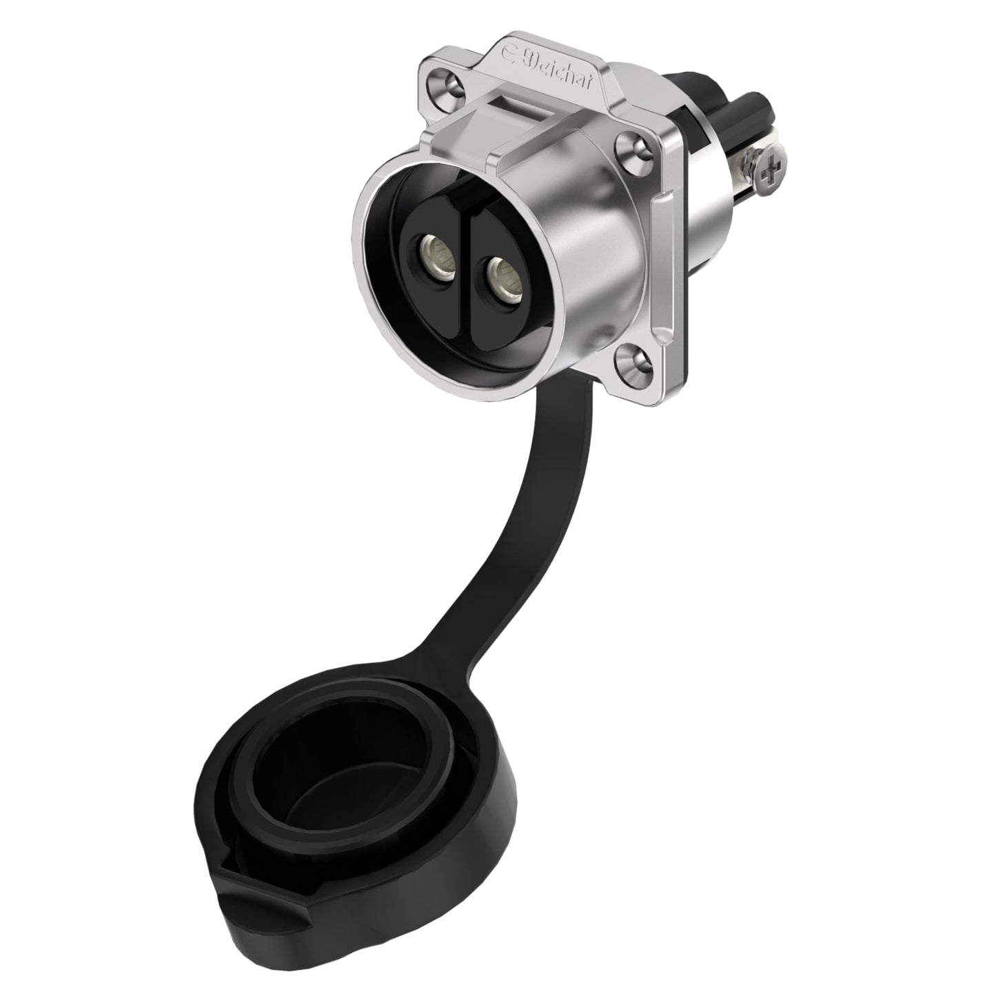 EW LP28 2-poliger Flanschstecker für die industrielle Luftfahrt