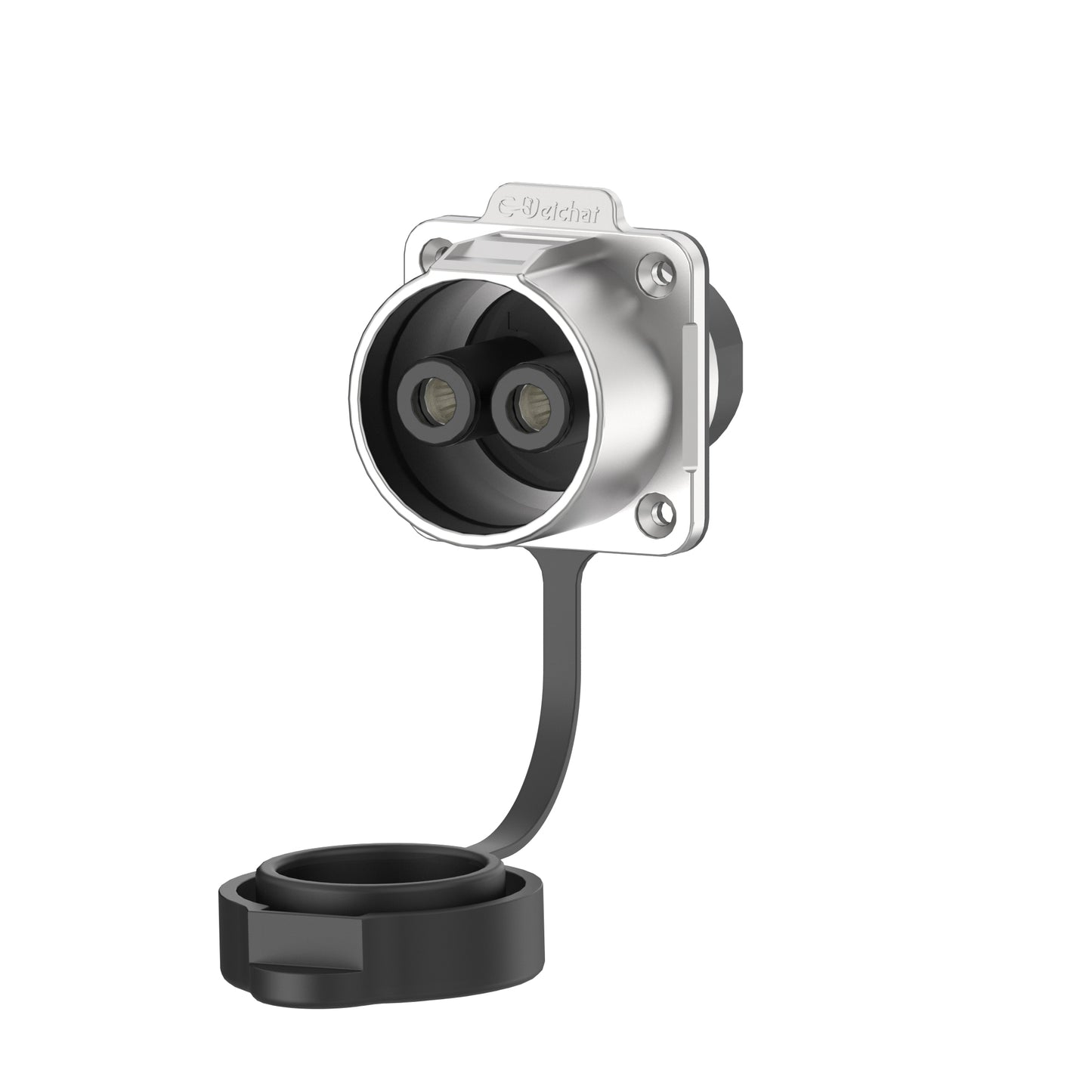 LP32 2 Pin IP68 Circular Connector Electrical Flange Industrial Connector