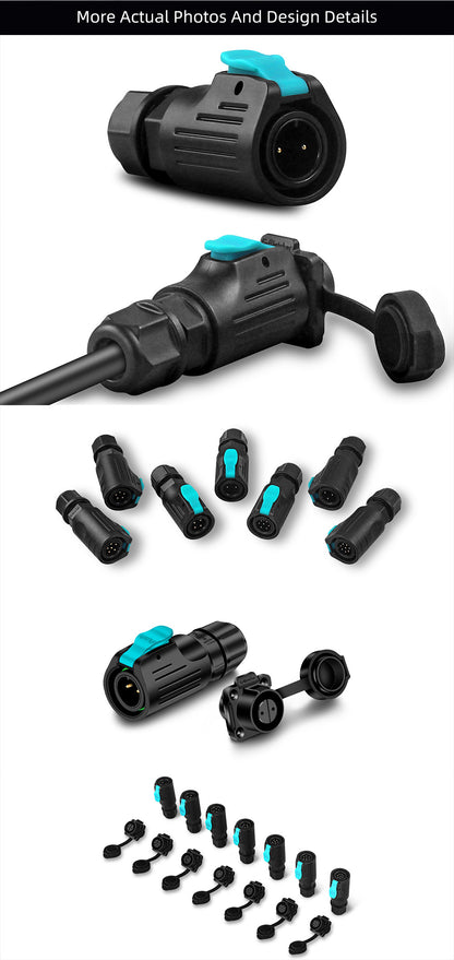 EW LP12 2 Pin Device Industrial Waterproof Connector