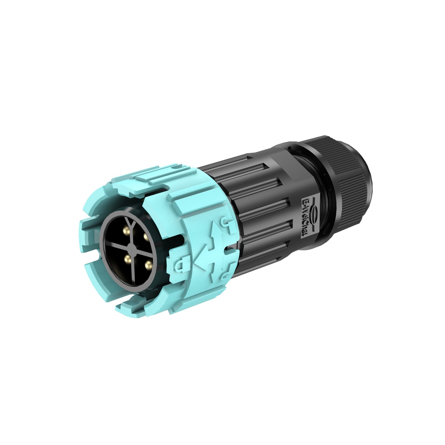 EW M19 4 Pins Plug Water Proof Connector With Cable