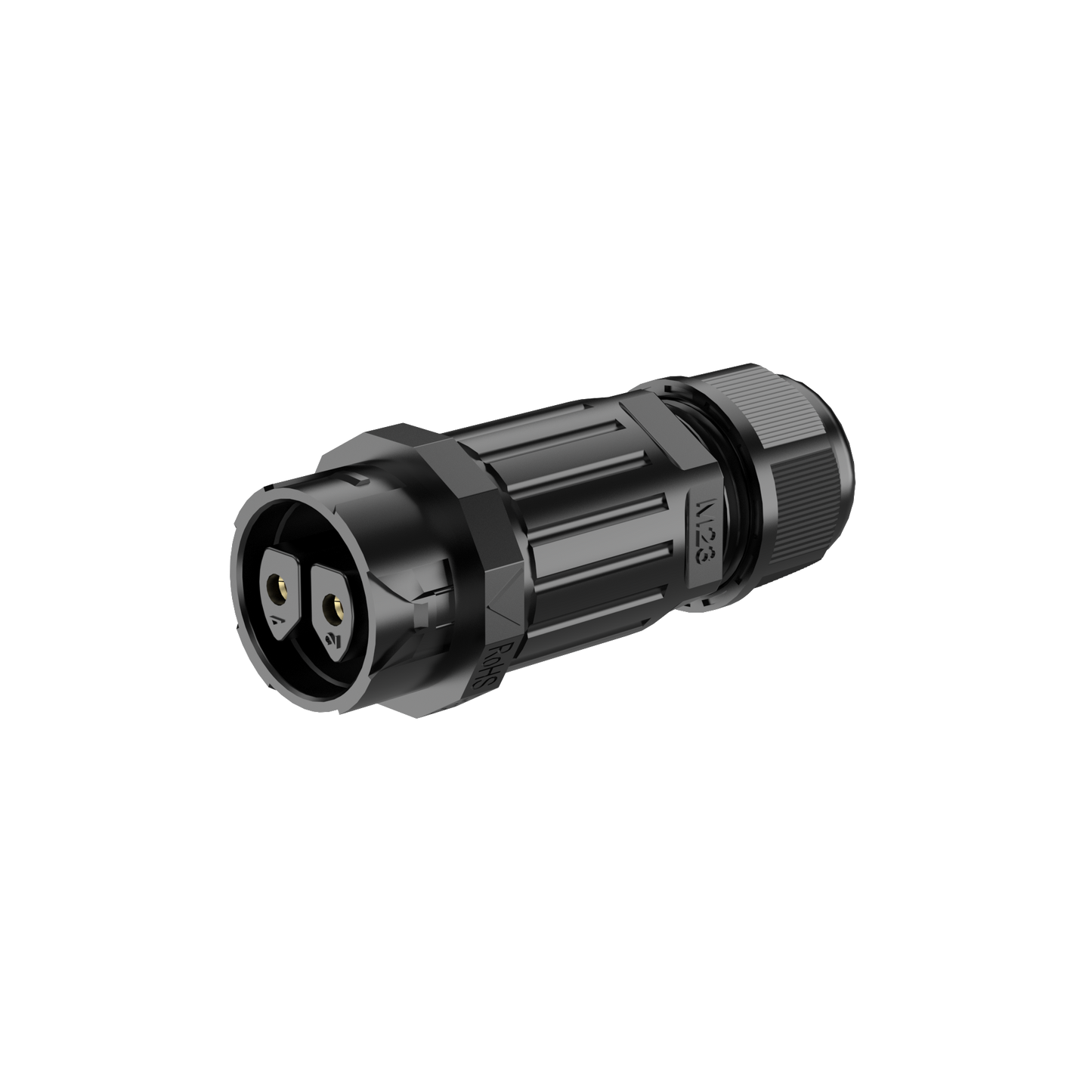 EW M23 2Pin Male Female Waterproof Connector IP68