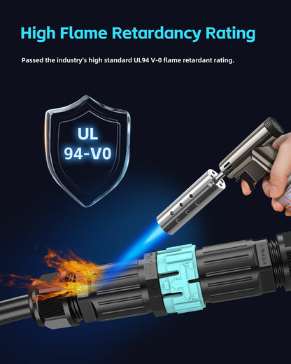 EW M23 3Pin Waterproof Outdoor Cable Connector