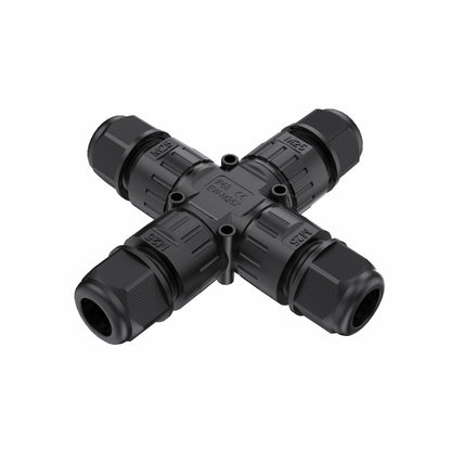 EW M25X 2Pin Screw Waterproof Wire Connector