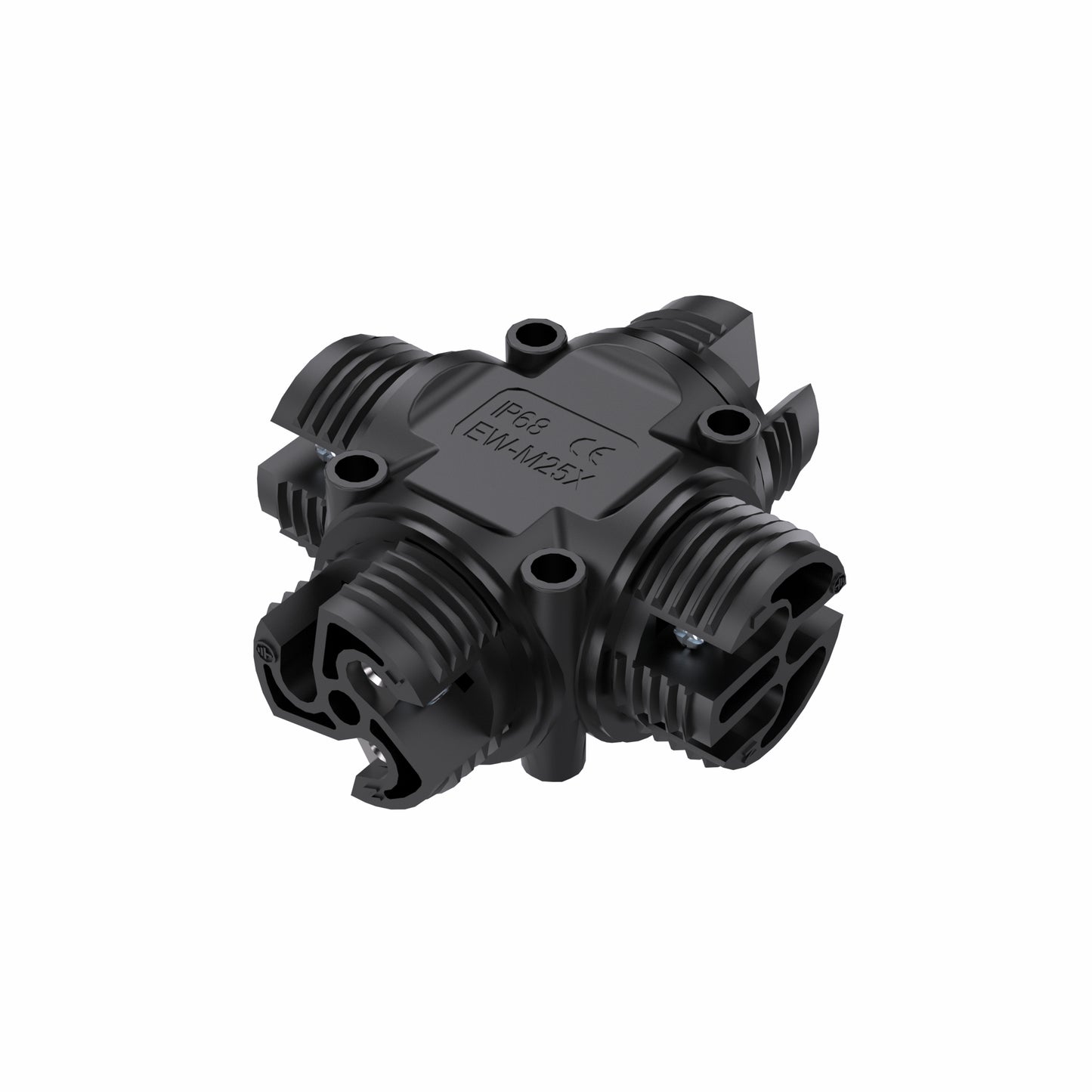 EW M25X 2Pin Screw Waterproof Wire Connector