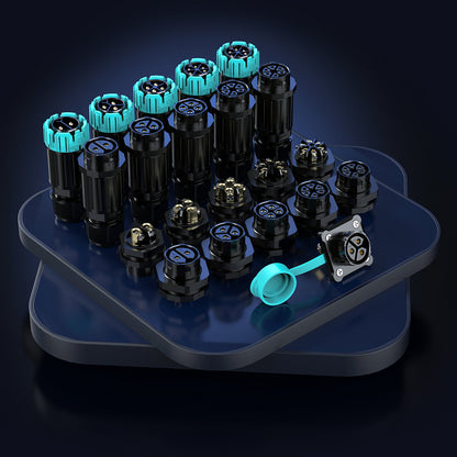EW M28 3Pin Outdoor Waterproof Electrical Connector