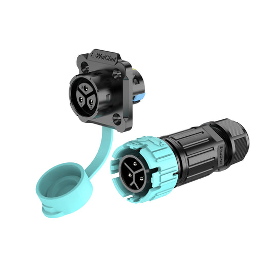 EW P23 3Pin Flange Outdoor Electrical Cable Connectors