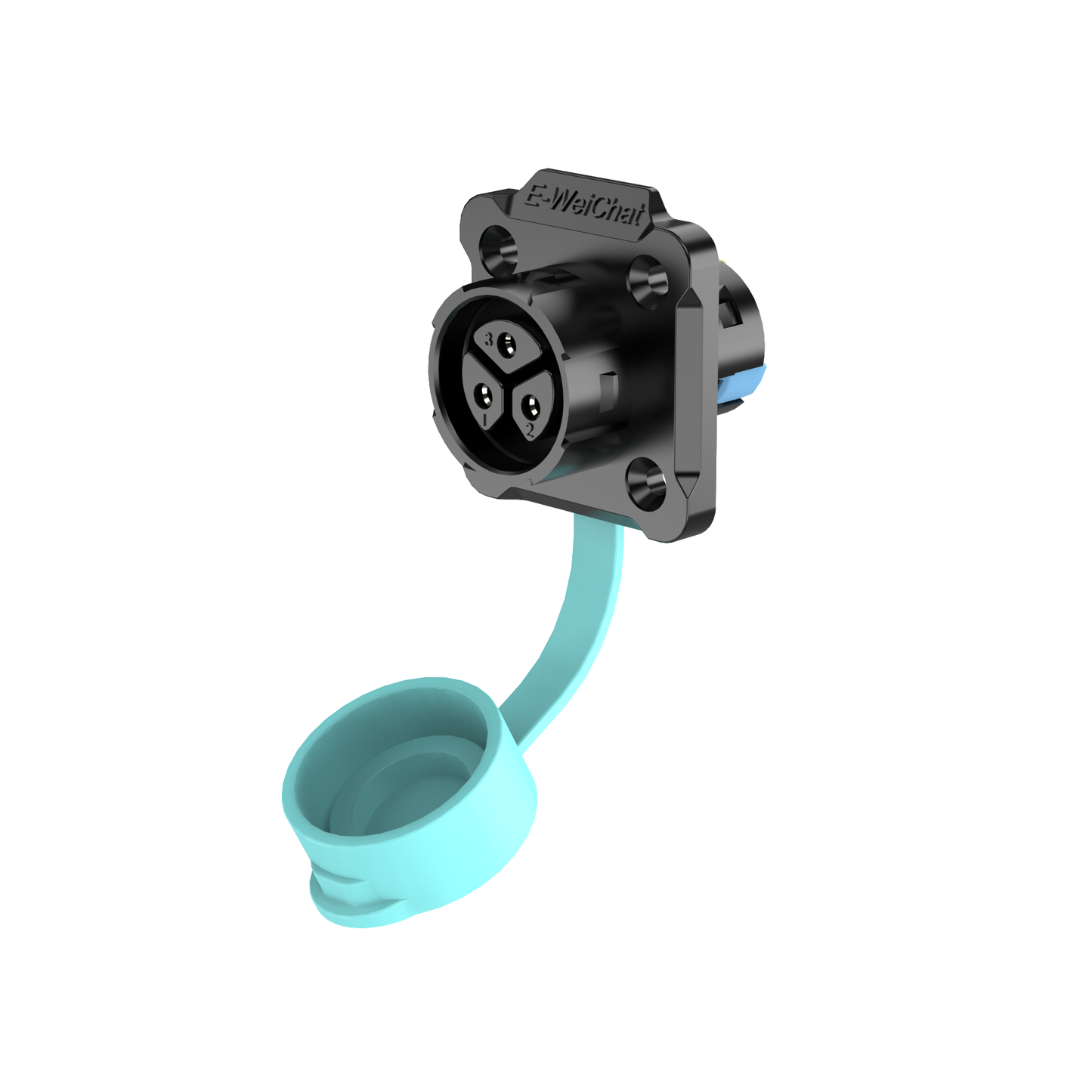 EW P23 3Pin Flange Outdoor Electrical Cable Connectors