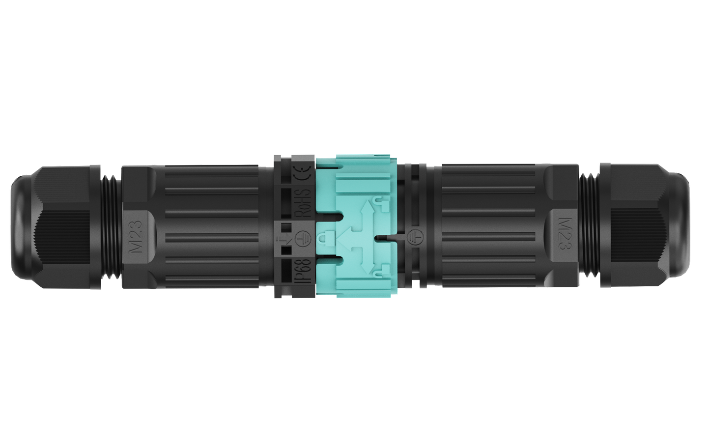 EW P23MF 3Pin Screwless Waterproof Cable Connector IP68