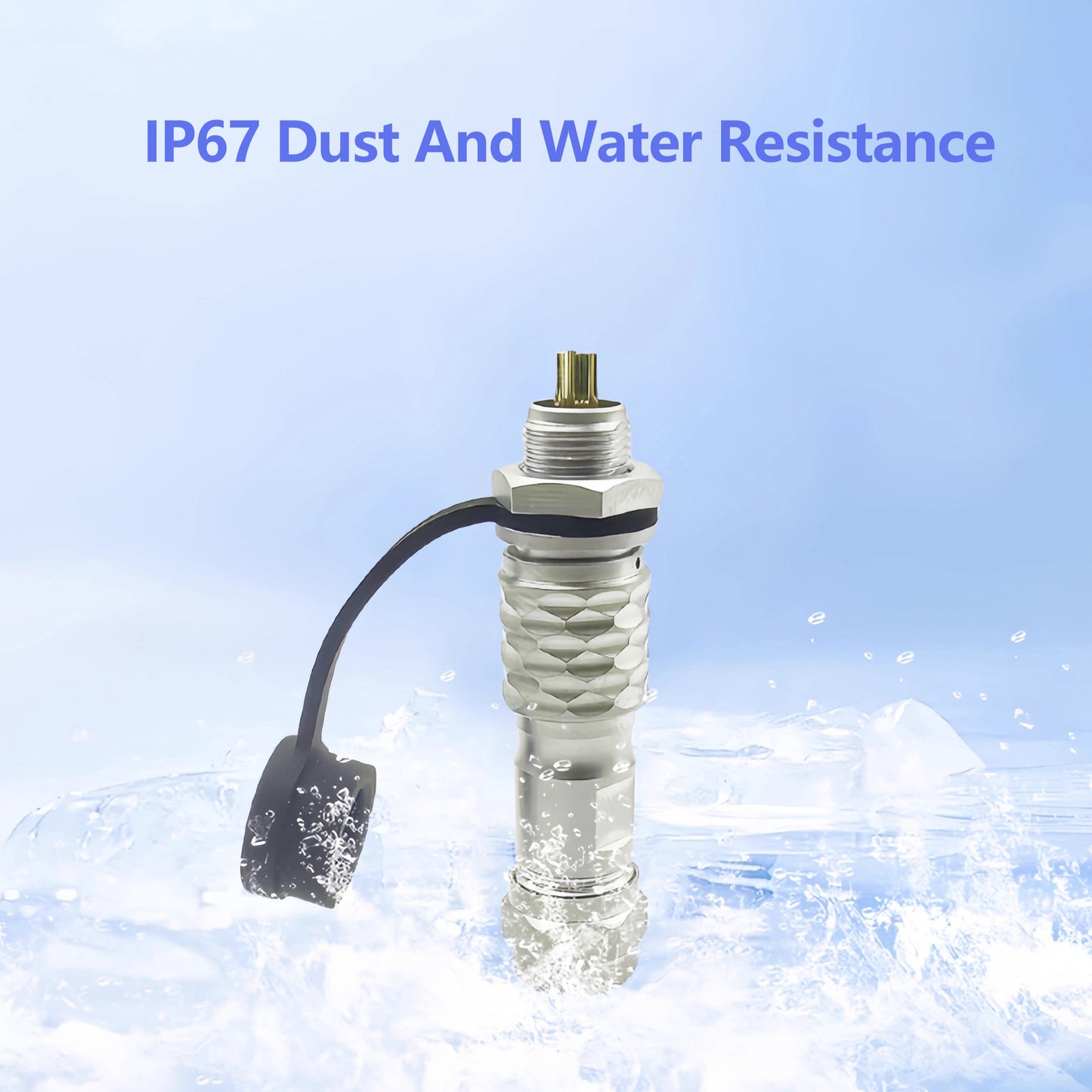 EW SF10 2 Pin Panel Mount Power Connector