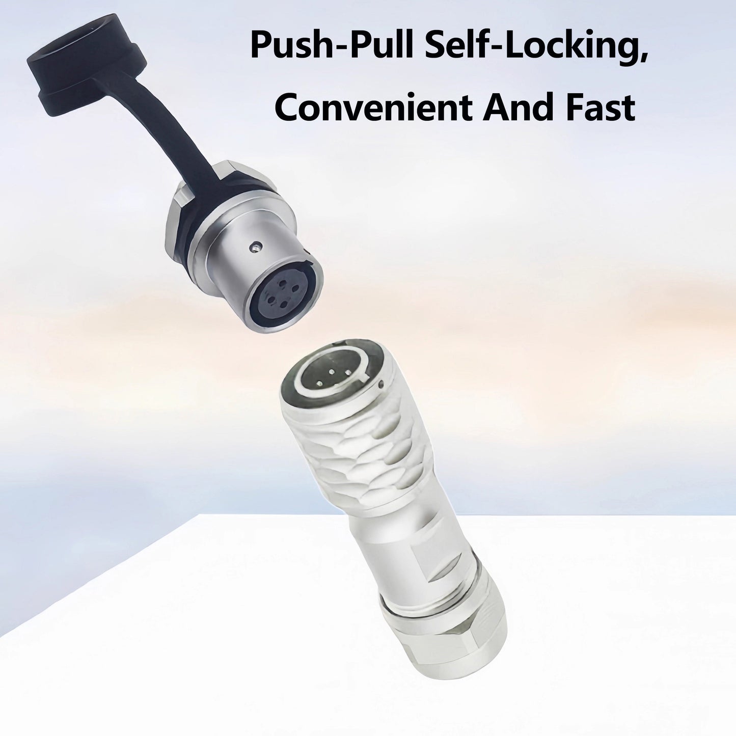 EW SF10 2 Pin Panel Mount Power Connector
