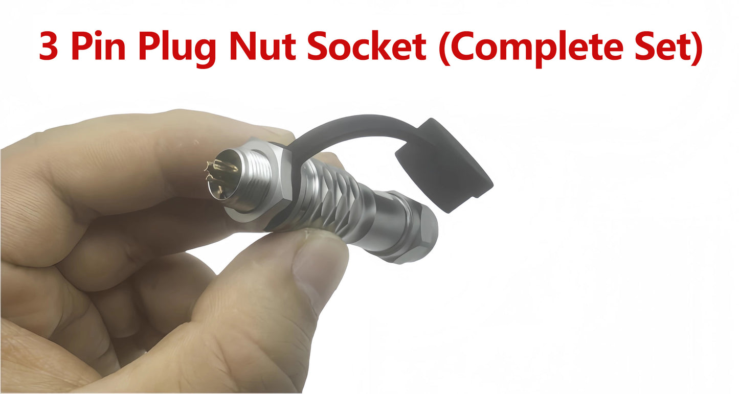 EW SF10 2 Pin Panel Mount Power Connector