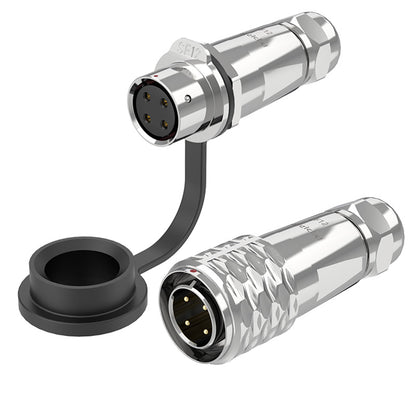EW SF12 4 Pin Circular Connector Electrical Metal