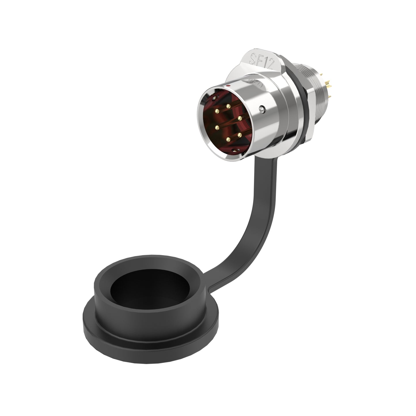 EW SF12 6 Pin Male and Female Connectors Metal
