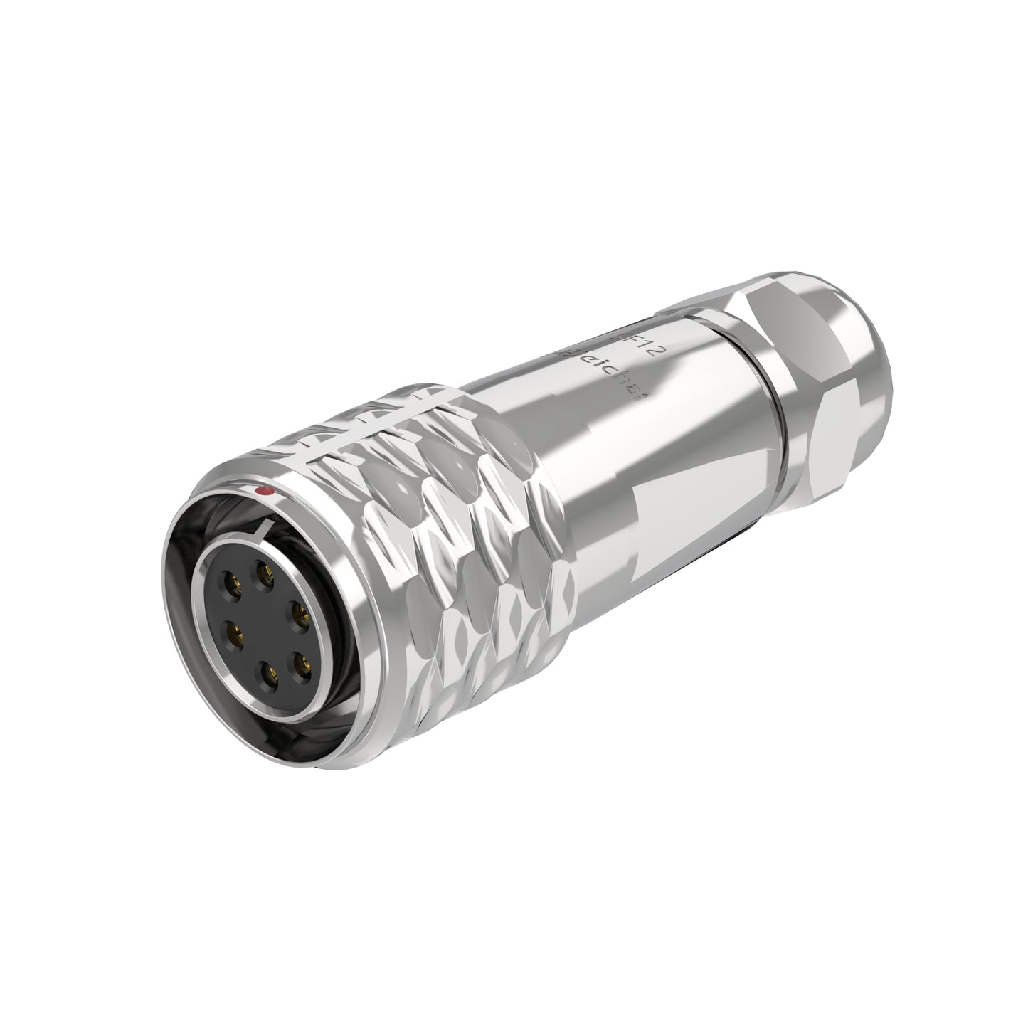 EW SF12 6 Pin Circular Plug Socket Metal