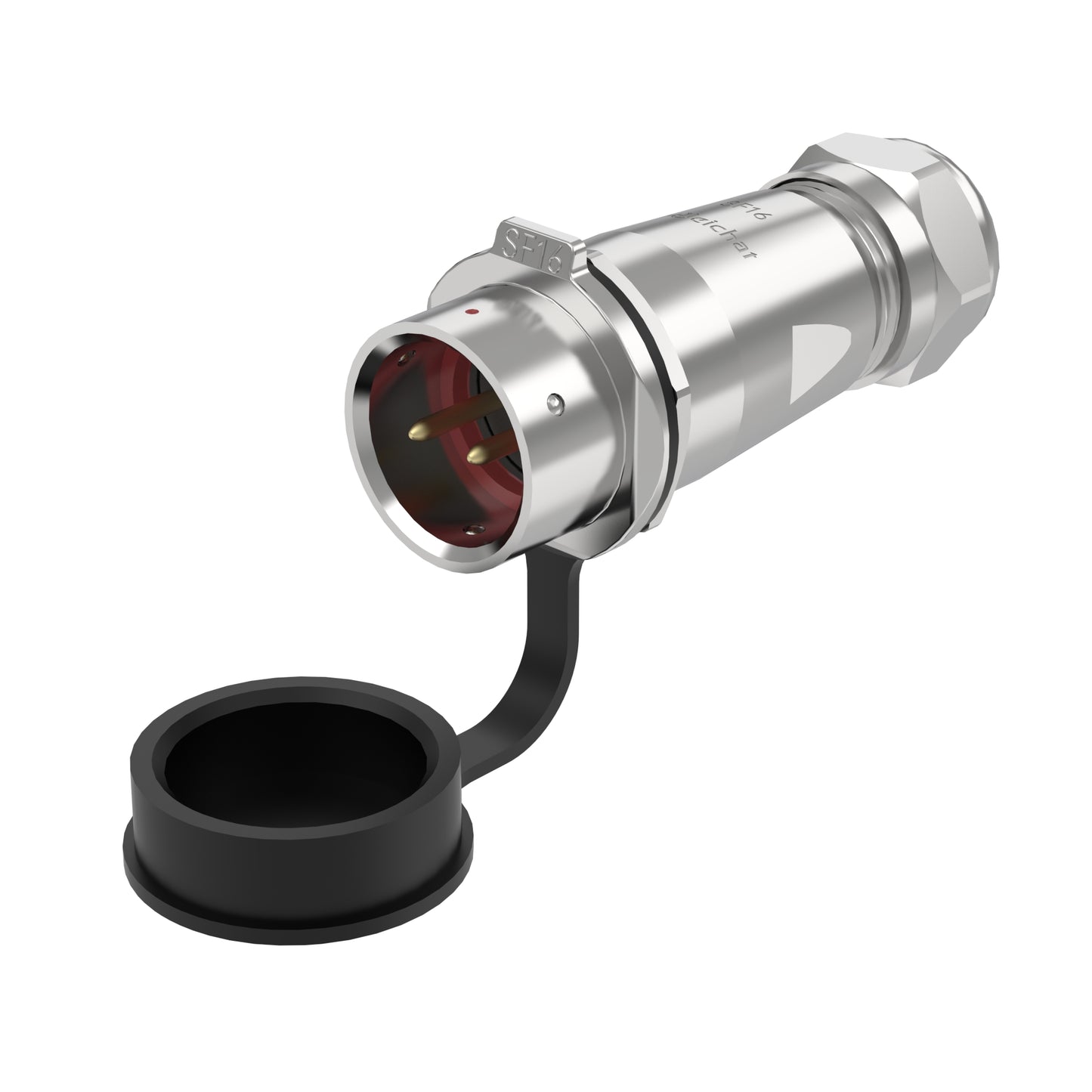 EW SF16 3 Pin Standard Circular Connector Metal