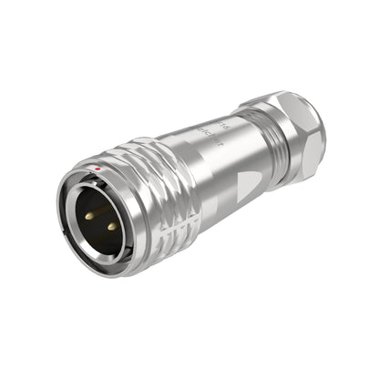 EW SF16 2 Pin Circular Connector Panel Metal