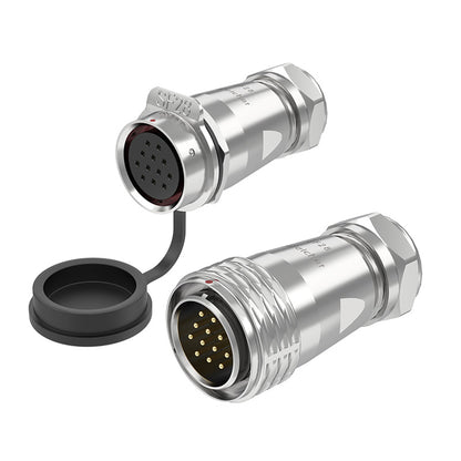 EW SF28 12 Pin Circular Power Connector Types Metal