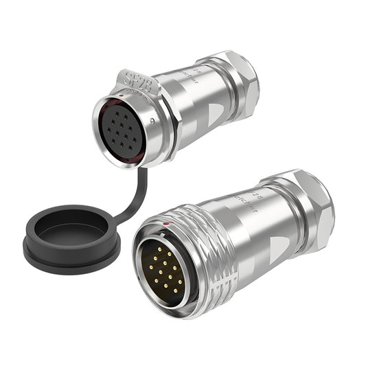 EW SF28 12 Pin Circular Power Connector Types Metal