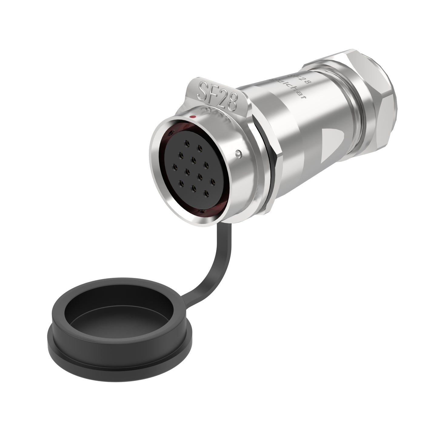 EW SF28 12 Pin Circular Power Connector Types Metal