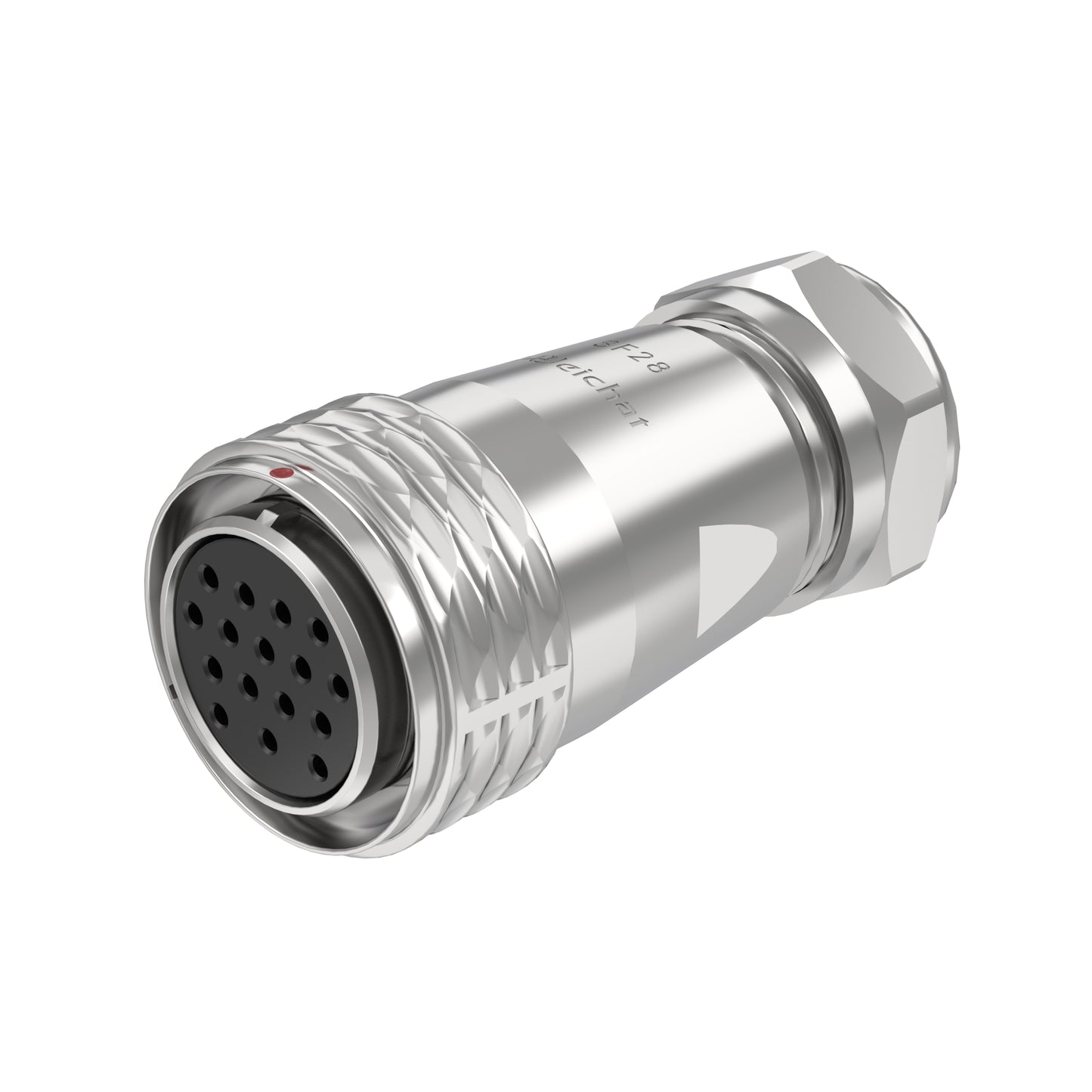 EW SF28 16 Pin Circular Plug Socket Aviation Connector Metal