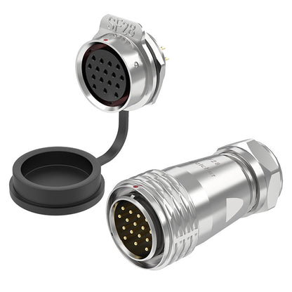 EW SF28 16 Pin Panel Mount Connector Metal