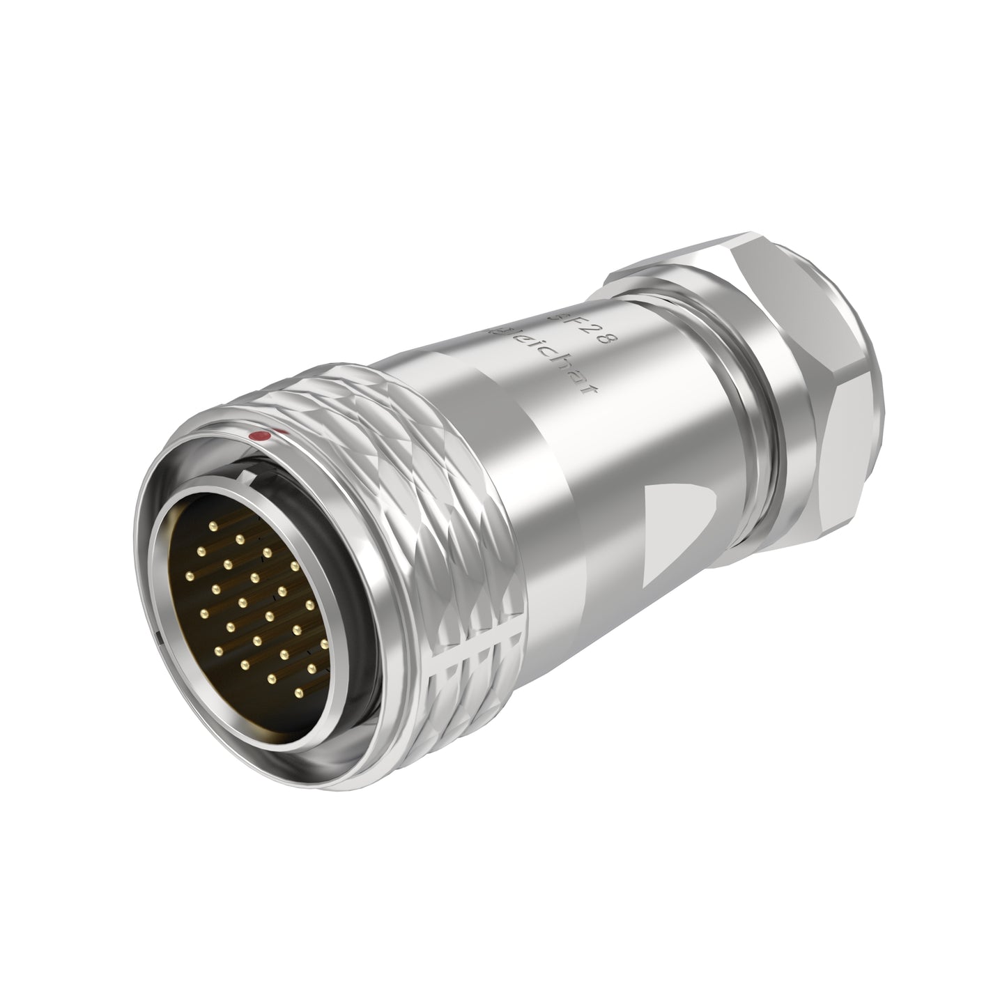 EW SF28 24 Pin Panel Mount Connector Metal