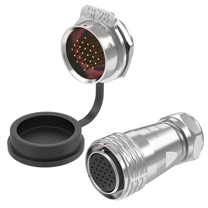 EW SF28 26 Pin Panel Mount Power Connector Metal