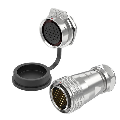 EW SF28 26 Pin Panel Mount Power Connector Metal