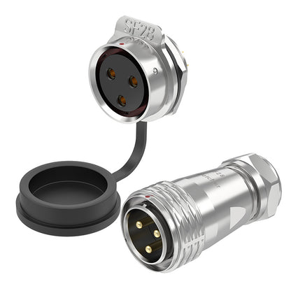 EW SF28 3 Pin Panel Mount Power Connector