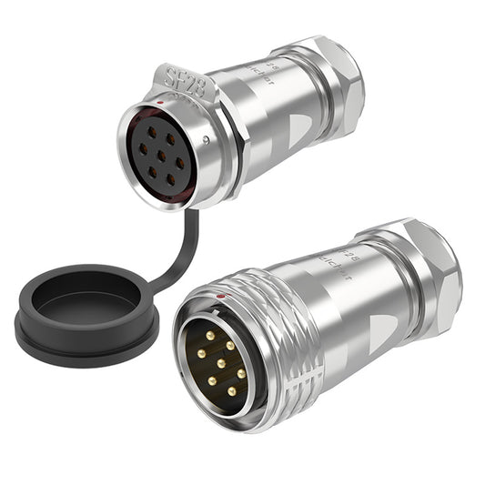 EW SF28 7 Pin Standard Circular Connector Metal