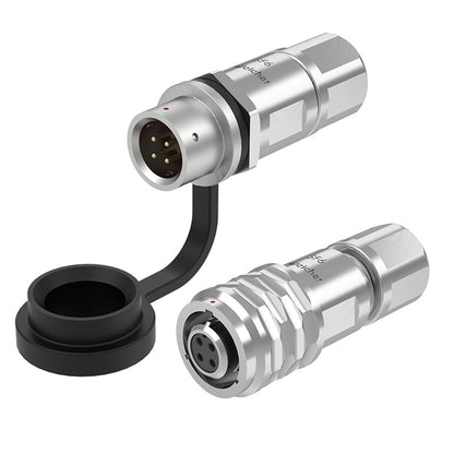 EW SF6 4-poliger Standard-Rundsteckverbinder aus Metall