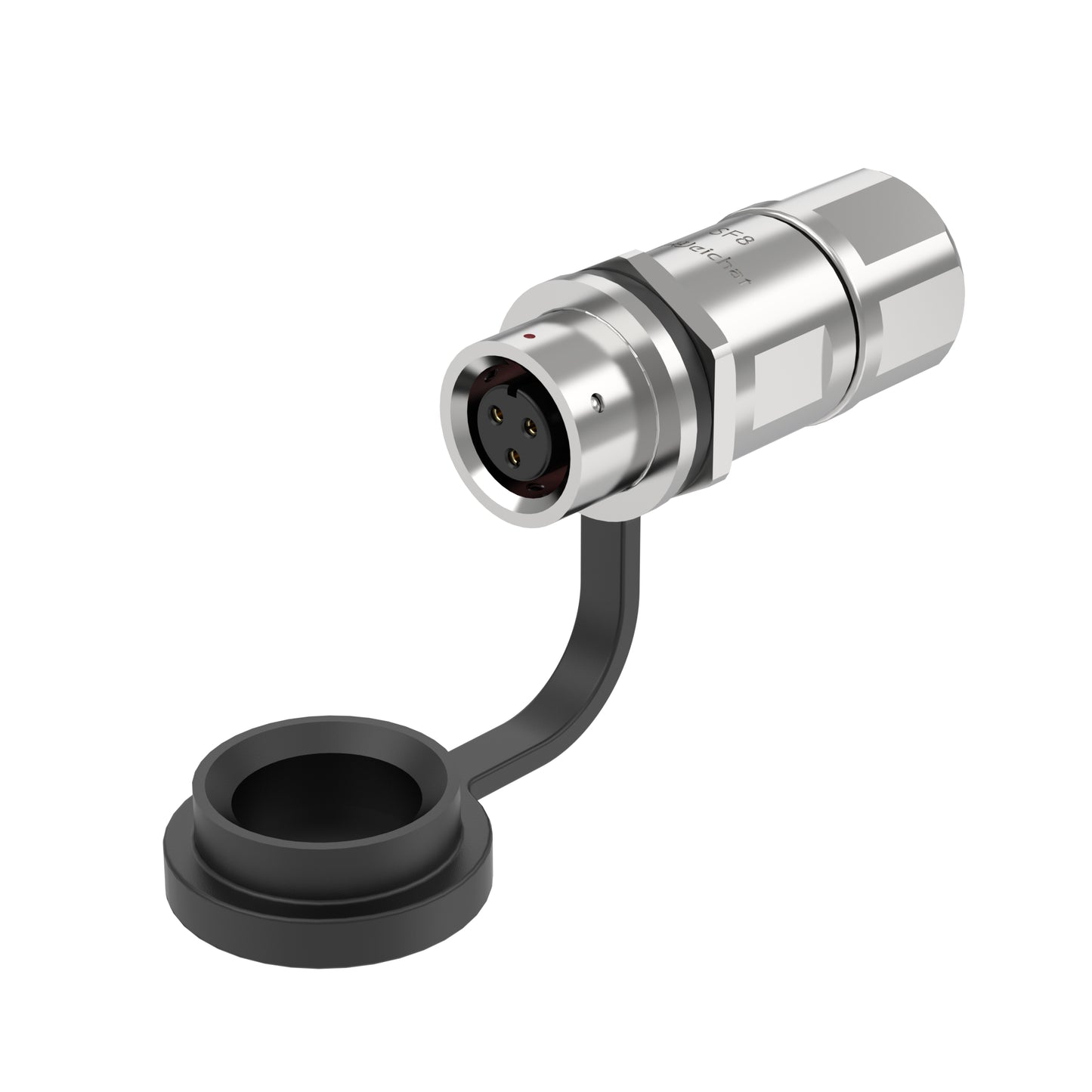 EW SF8 3-poliger Standard-Rundsteckverbinder aus Metall