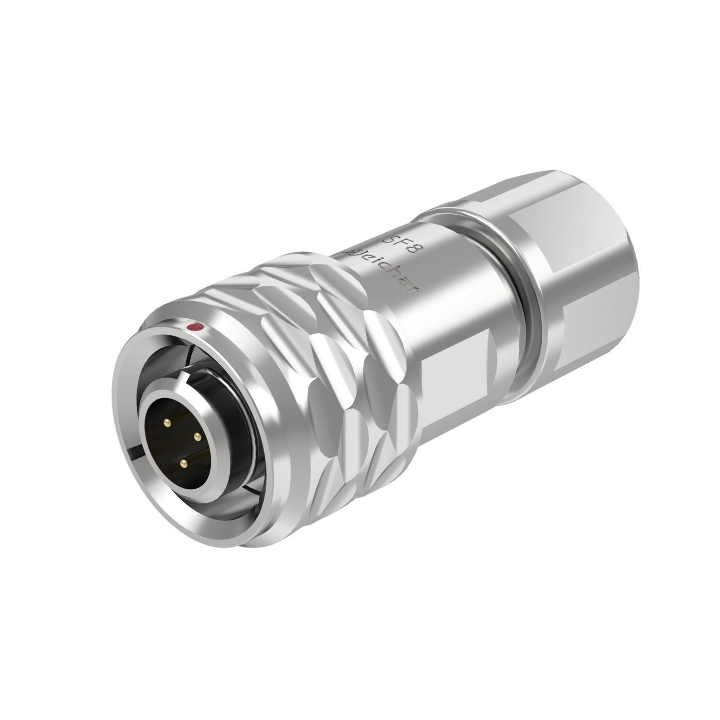 EW SF8 3-poliger Standard-Rundsteckverbinder aus Metall