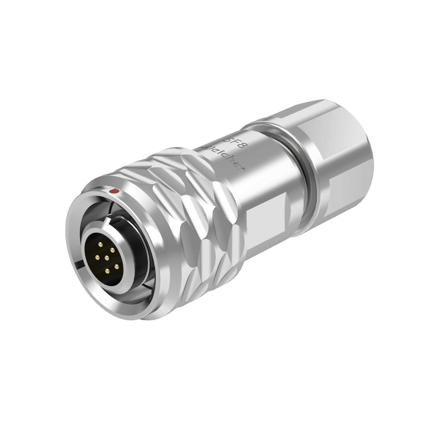 EW SF8 6 Pin Circular Power Connector Types Metal