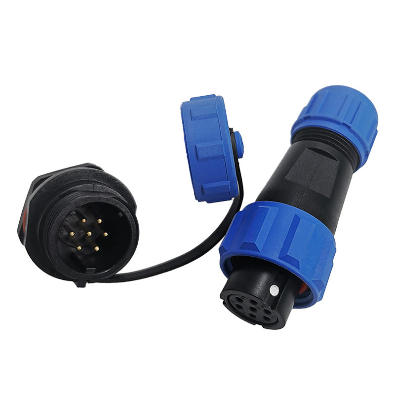 EW SP13 7 Pin Circular Power Connector Types