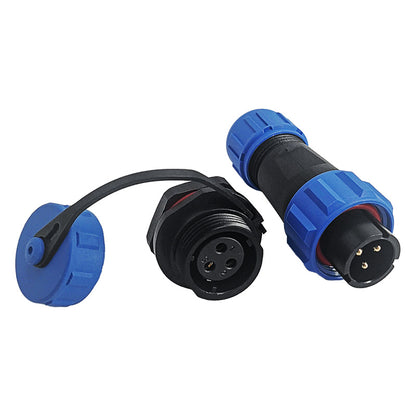 EW SP13 3 Pin Circular Plug Socket