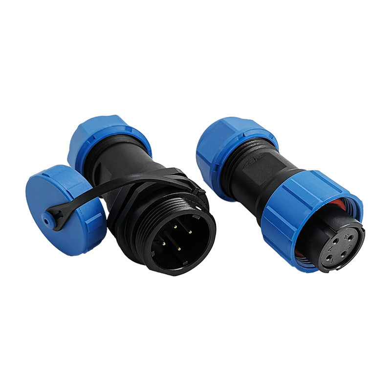 EW SP17 4 Pin Circular Connector Electrical Plastic