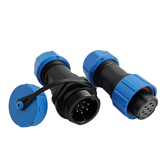 EW SP17 7 Pin Circular Power Connector Types Plastic