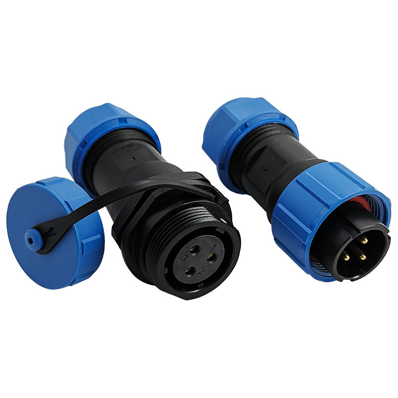 EW SP17 3 Pin Circular Plug Connector Plastic