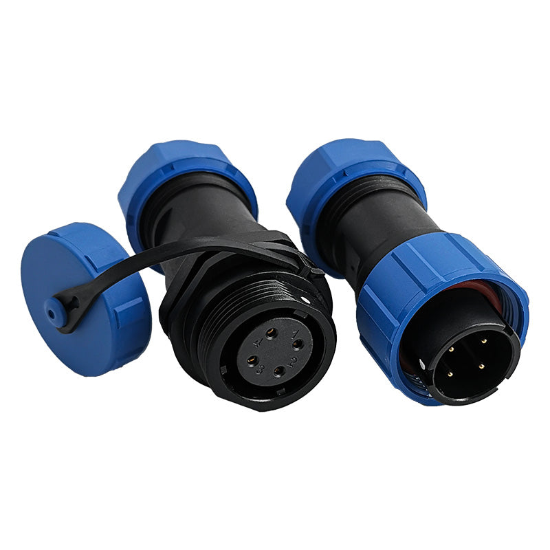 EW SP17 4 Pin Circular Connector Electrical Plastic