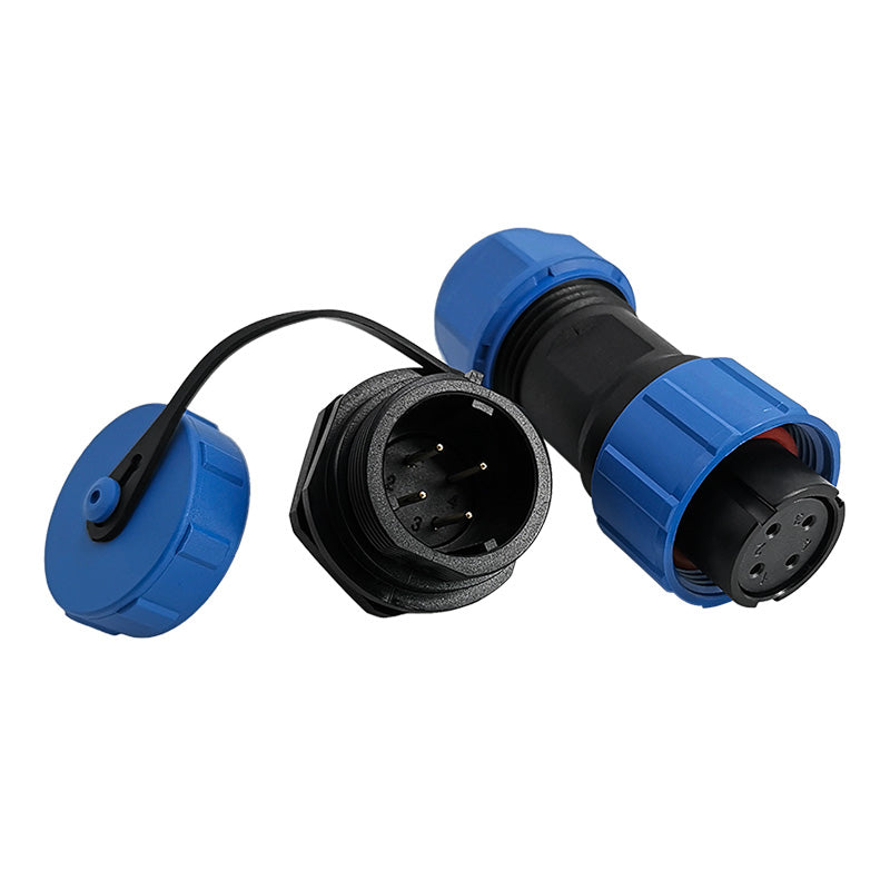 EW SP17 4 Pin Circular Connector Electrical Plastic
