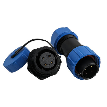 EW SP17 4 Pin Circular Connector Electrical Plastic